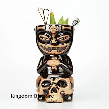 Skull Doll Tiki Mug