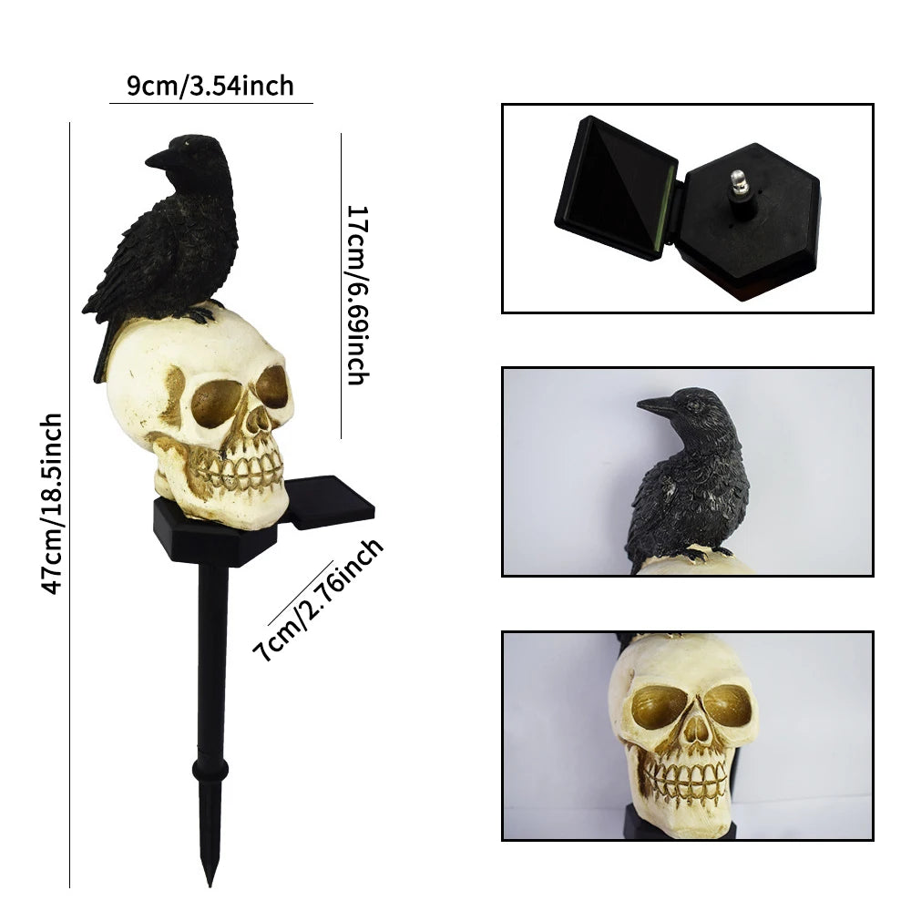 Solar Skeleton and Raven Light