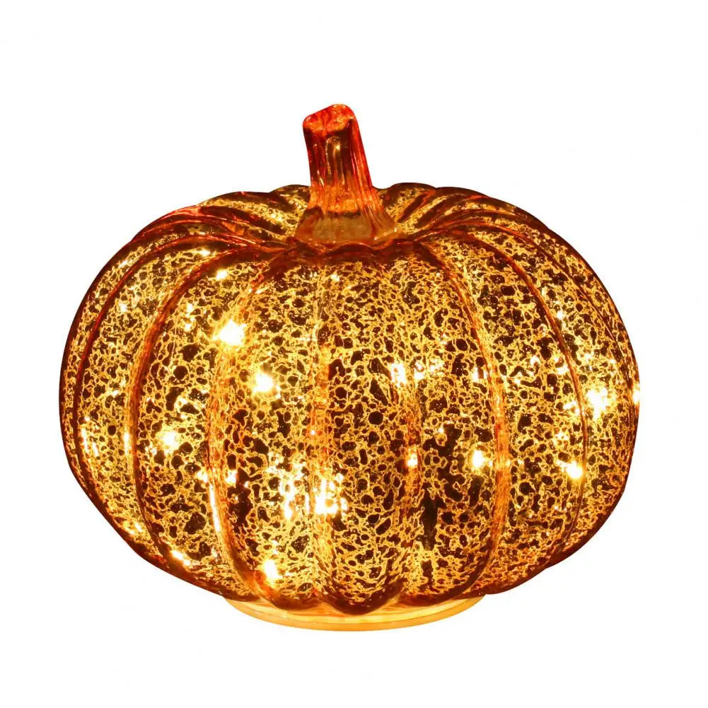 Battery Operated LED Pumpkin Lights Halloween Decor Illuminated Table Ornaments Fall Decor Pumpkin Set for Home Garden