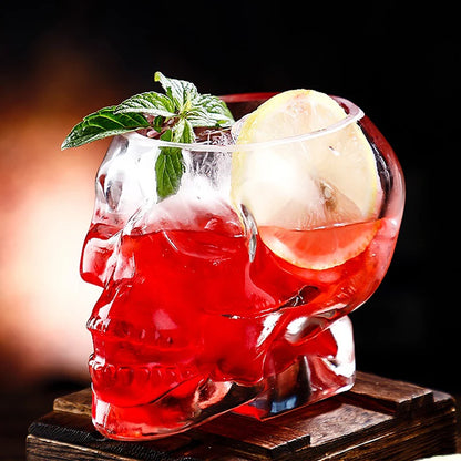 Skull Head Glass