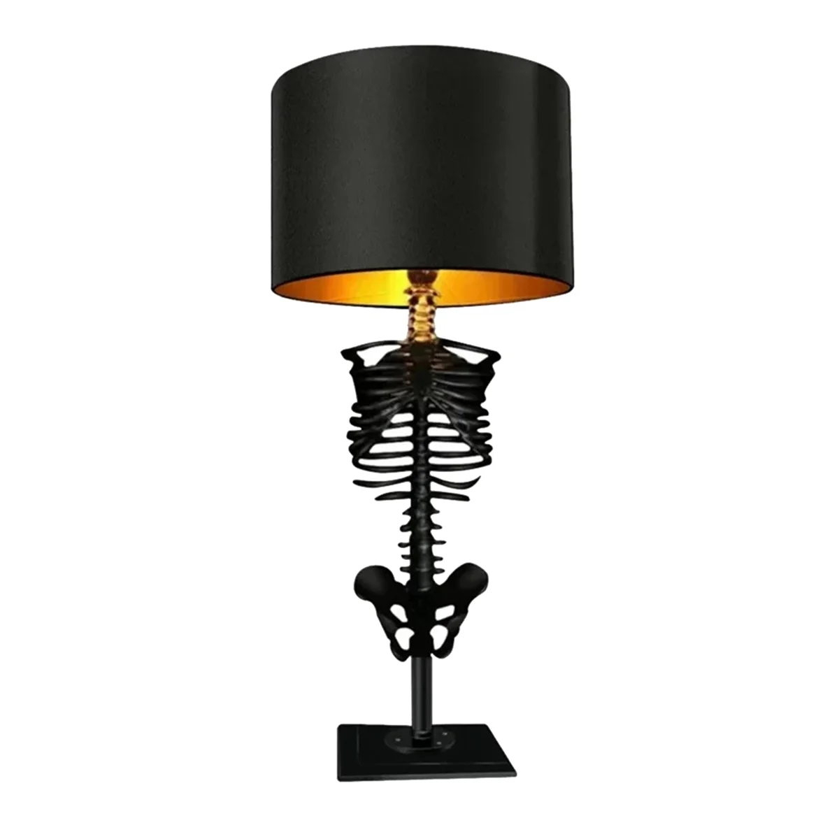 Skeleton Lamp w/ Shade