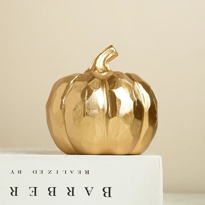 Gold Decorative Pumpkin