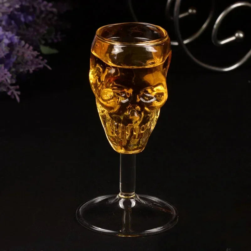 Skull Wine Glass