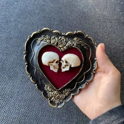 Framed Love Skulls
