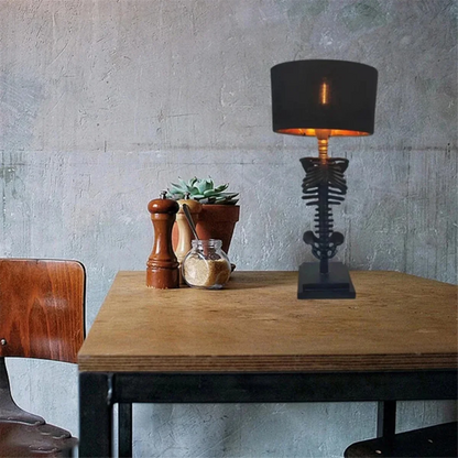 Skeleton Lamp w/ Shade