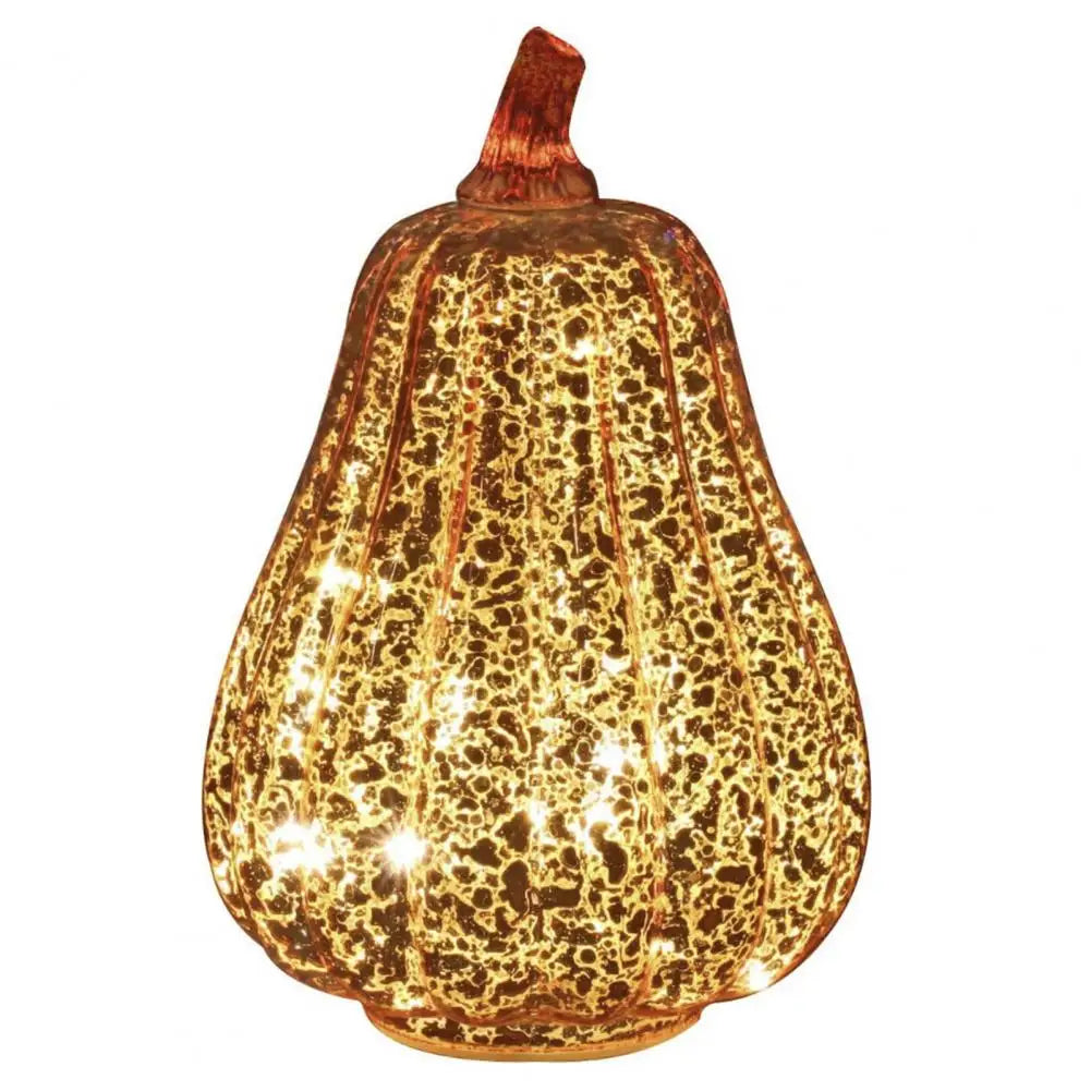 Battery Operated LED Pumpkin Lights Halloween Decor Illuminated Table Ornaments Fall Decor Pumpkin Set for Home Garden