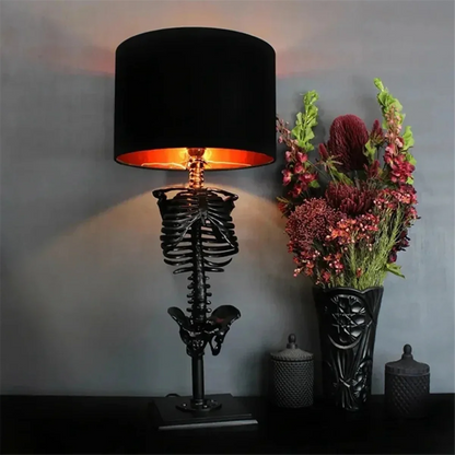 Skeleton Lamp w/ Shade