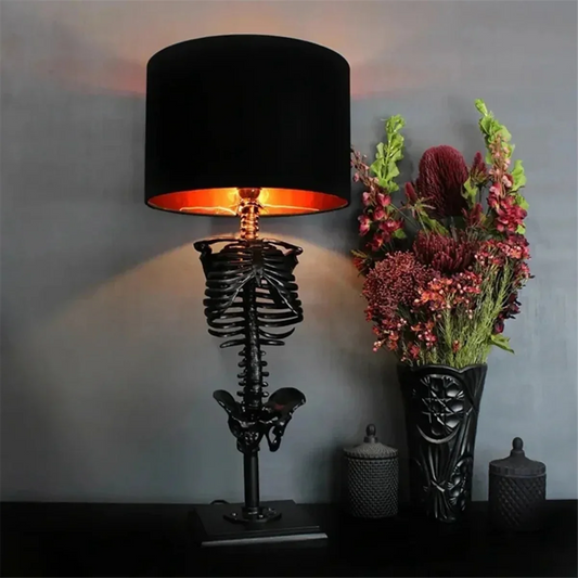 Skeleton Lamp w/ Shade