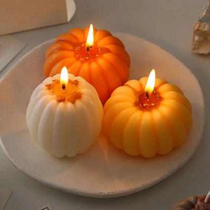 Halloween Pumpkin Candle